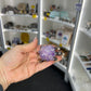 Amethyst Cluster on Grey Turtle