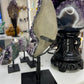 Amethyst Cluster on Rotating Stand