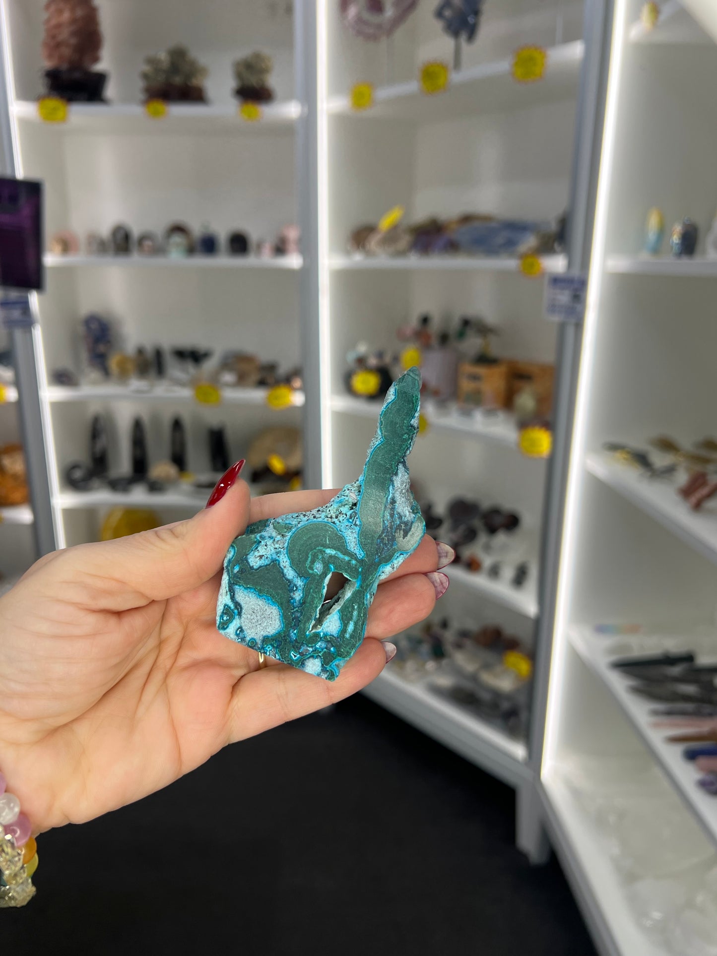 Malachite x Chrysocolla Point