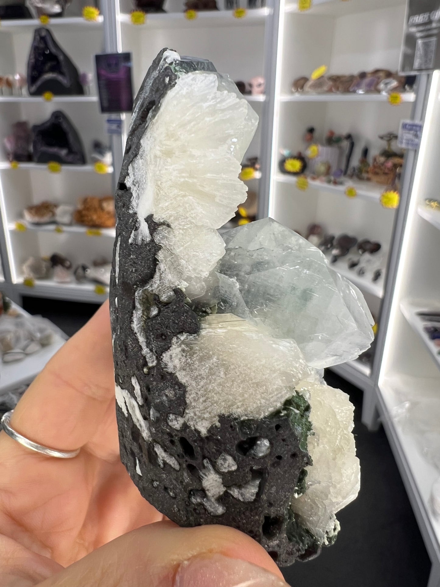 Apophyllite x Stilbite Specimen