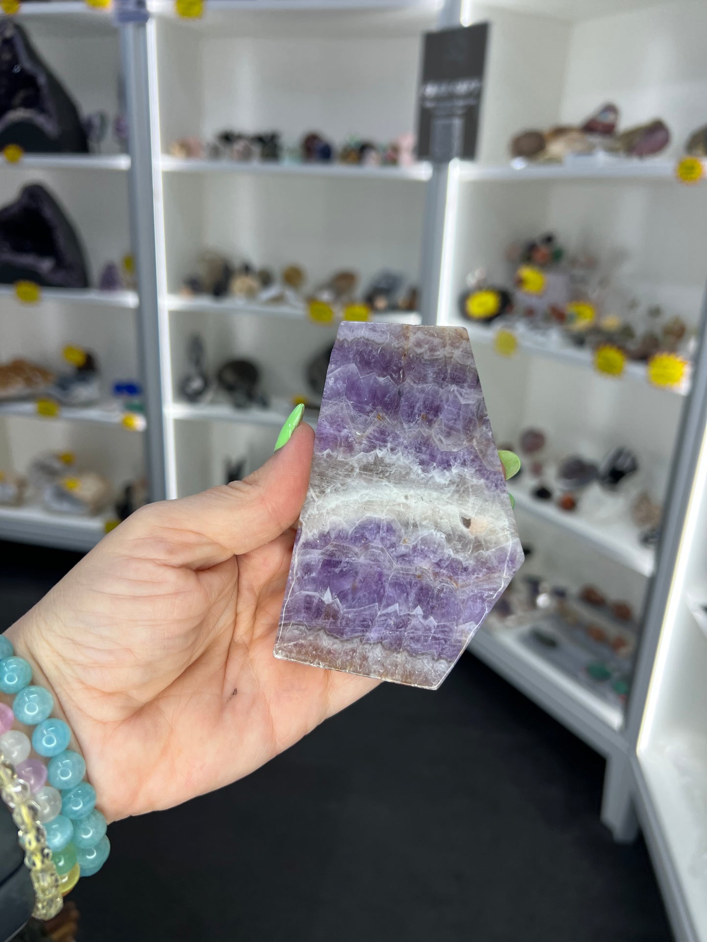 Crazy Lace Amethyst Slab