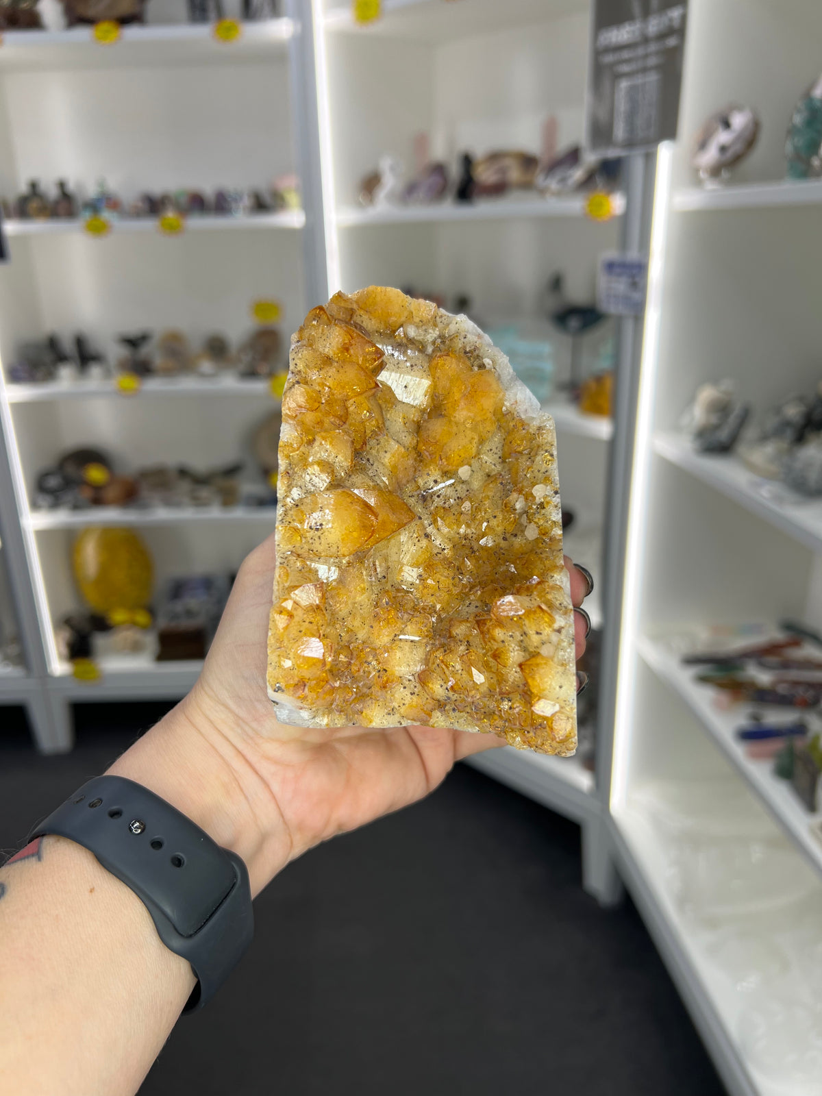 Citrine Cluster Specimen