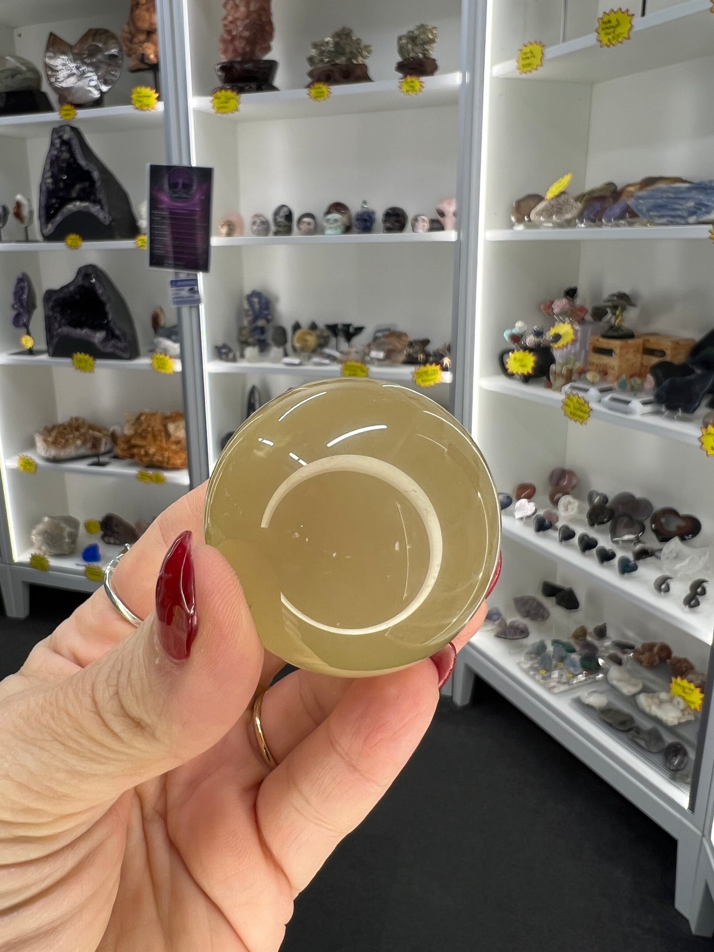 Citrine Sphere with Stand