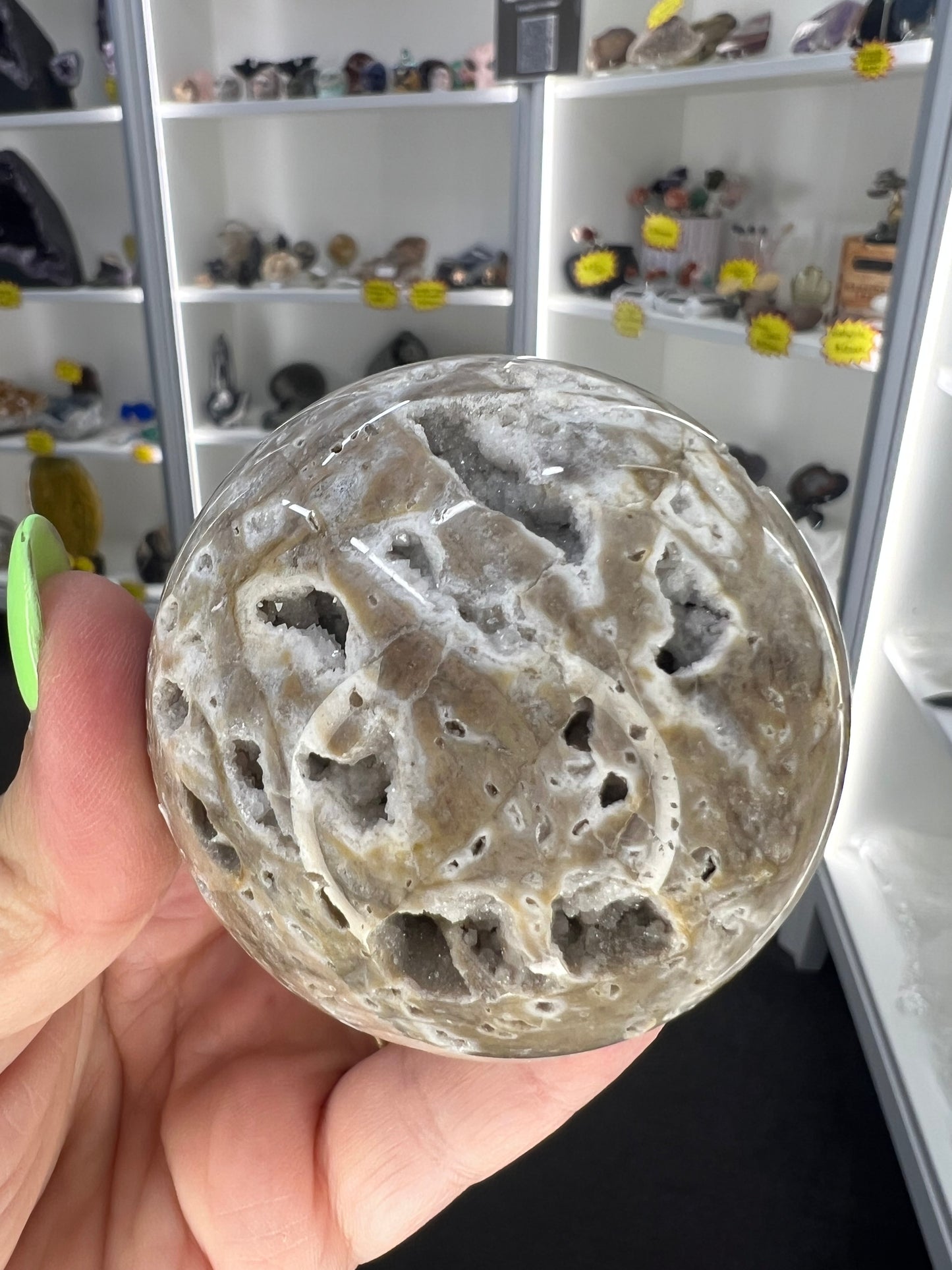 Sphalerite Sphere on Stand