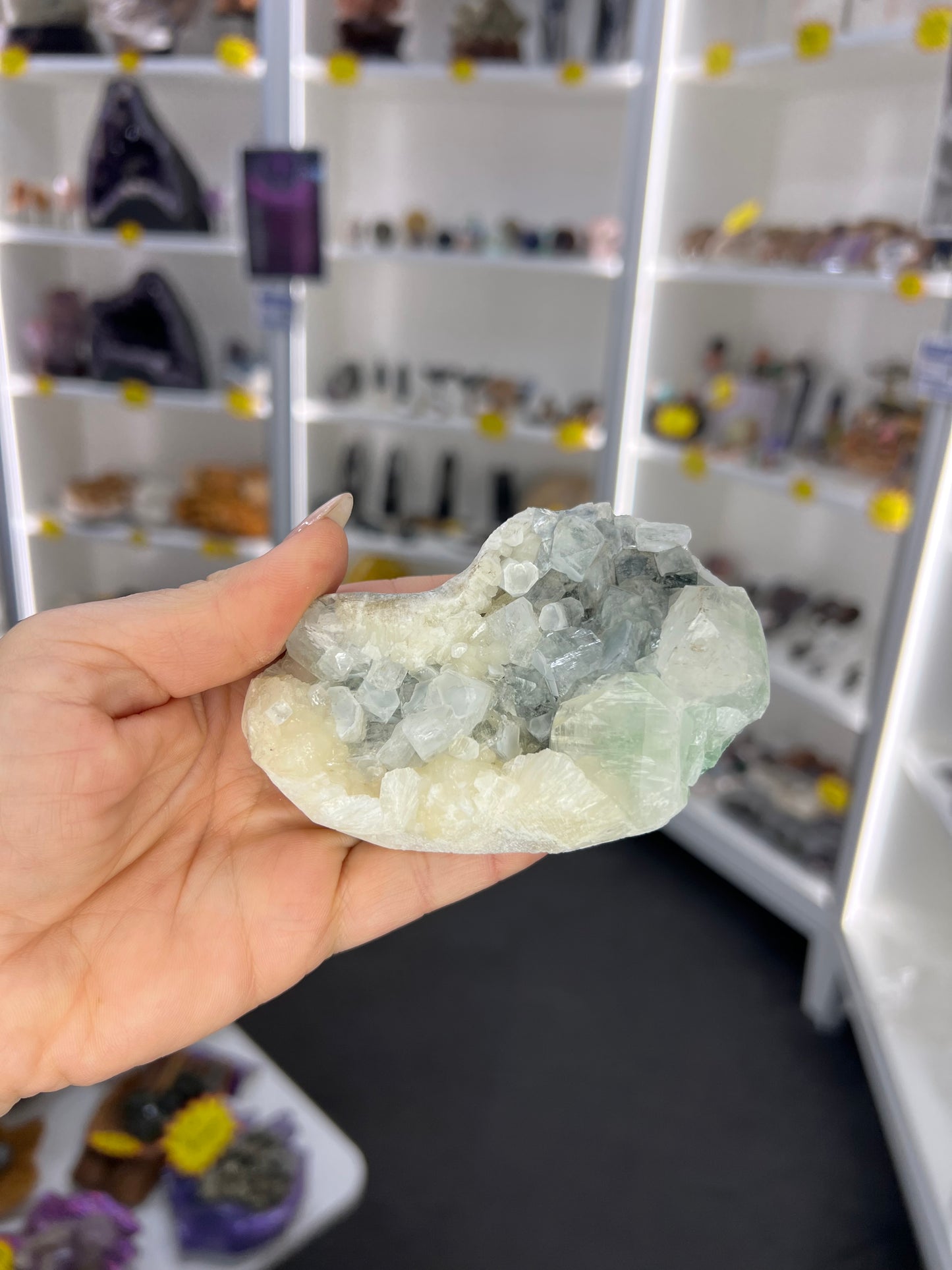 Apophyllite x Stilbite Specimen