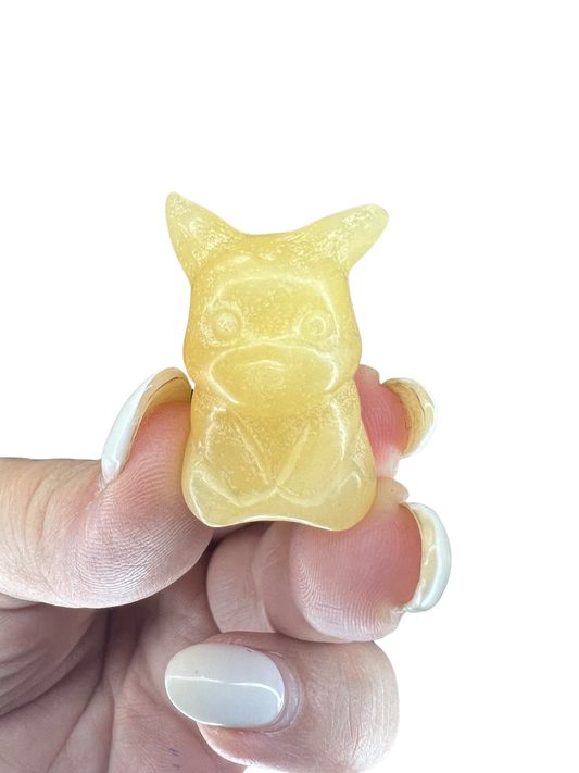 Honey Calcite Pikachu