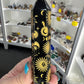 Black Obsidan with Golden Pattern Tower