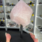 Rose Quartz Point on Stand