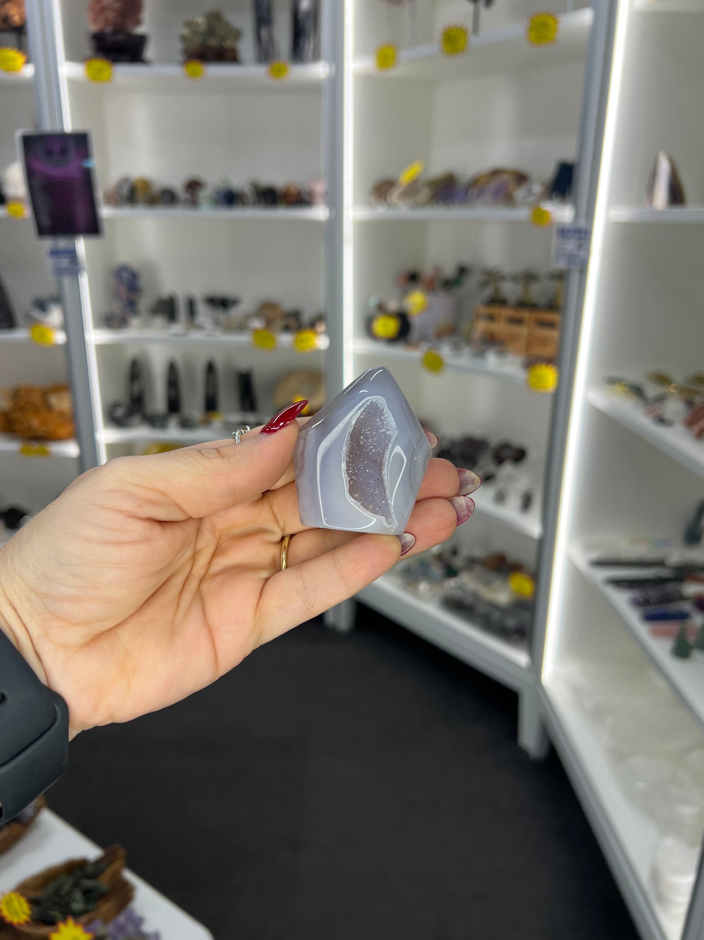 Druzy Agate Freeform