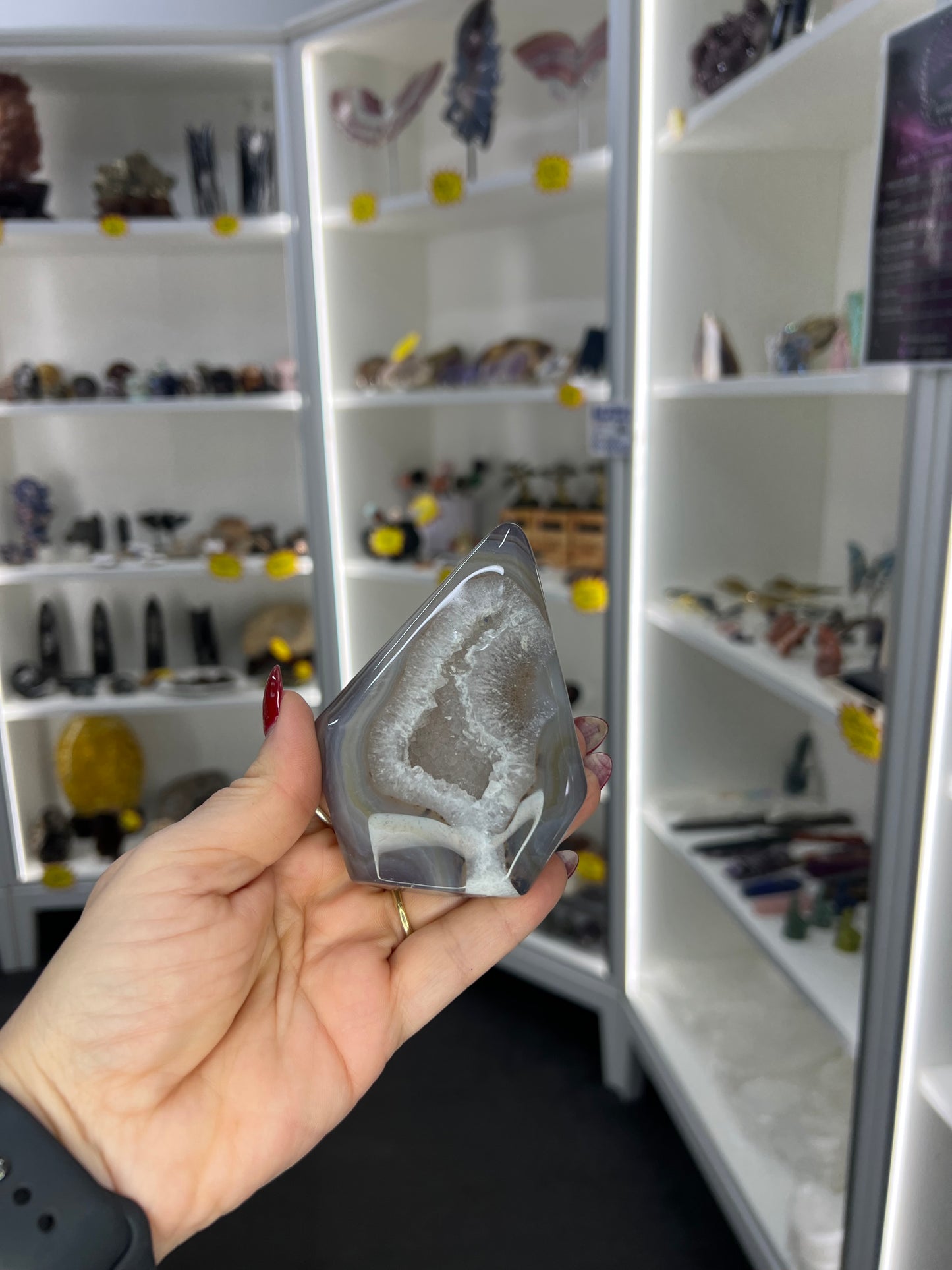 Druzy Agate Freeform