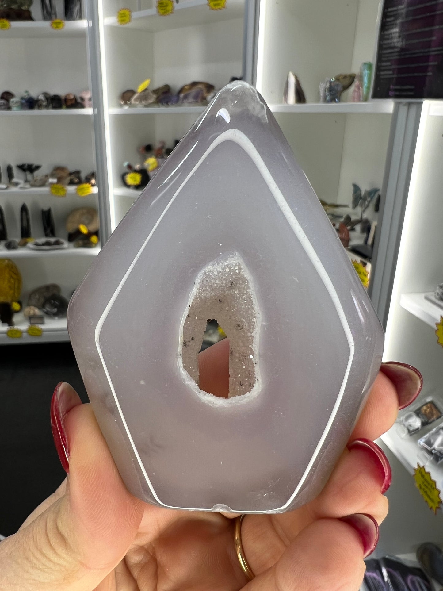 Druzy Agate Freeform