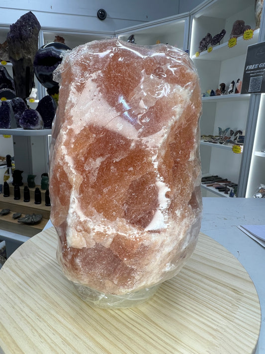 Salt Lamp with Markble Base
