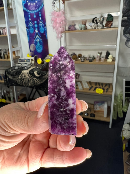 Lepidolite / Mica Tower