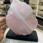 Rose Quartz Slab on Base