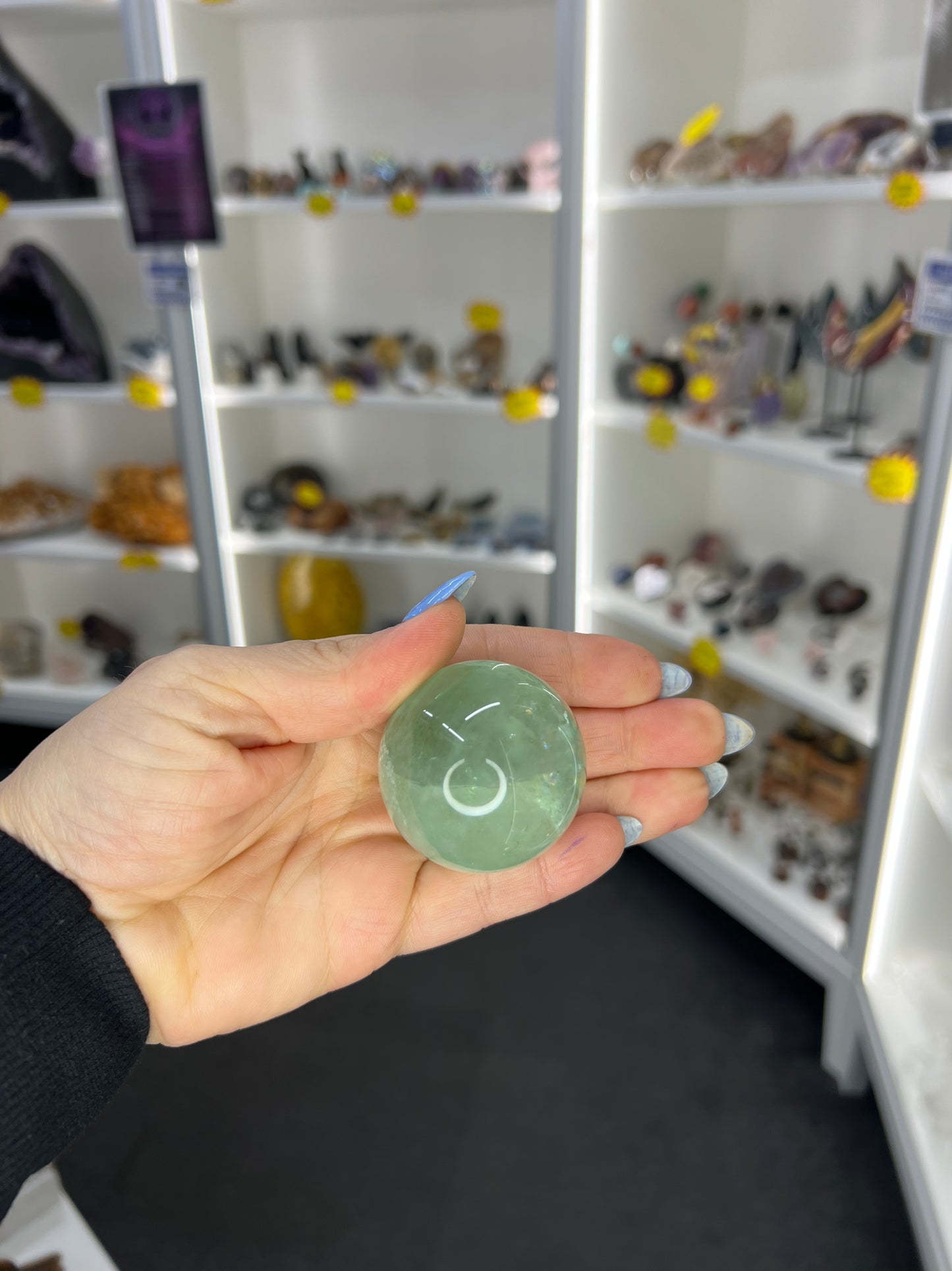 Fluorite Sphere with Stand