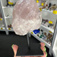 Rose Quartz Raw on Stand