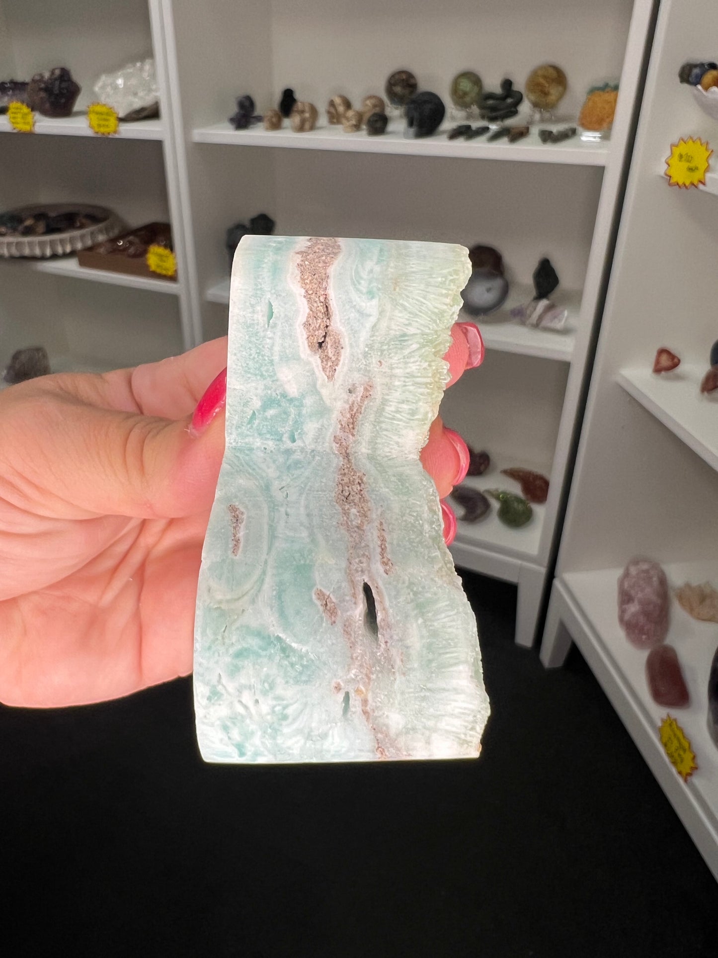 Hemimorphite Heart