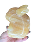 Honey Calcite Pikachu Carving