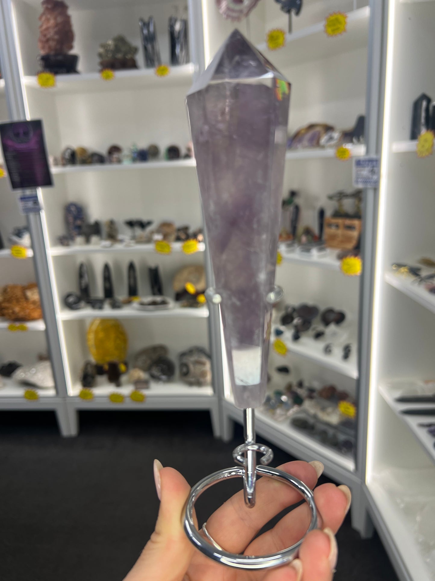 Amethyst Wand on Stand