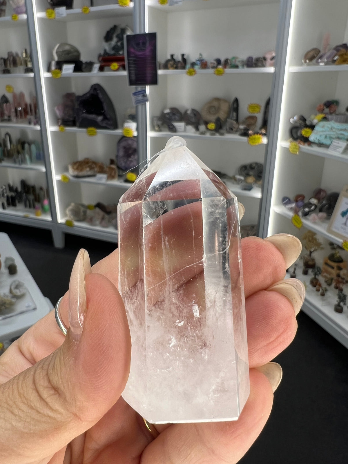 Clear Quartz Tower