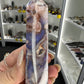 Blue Flower Agate Tower
