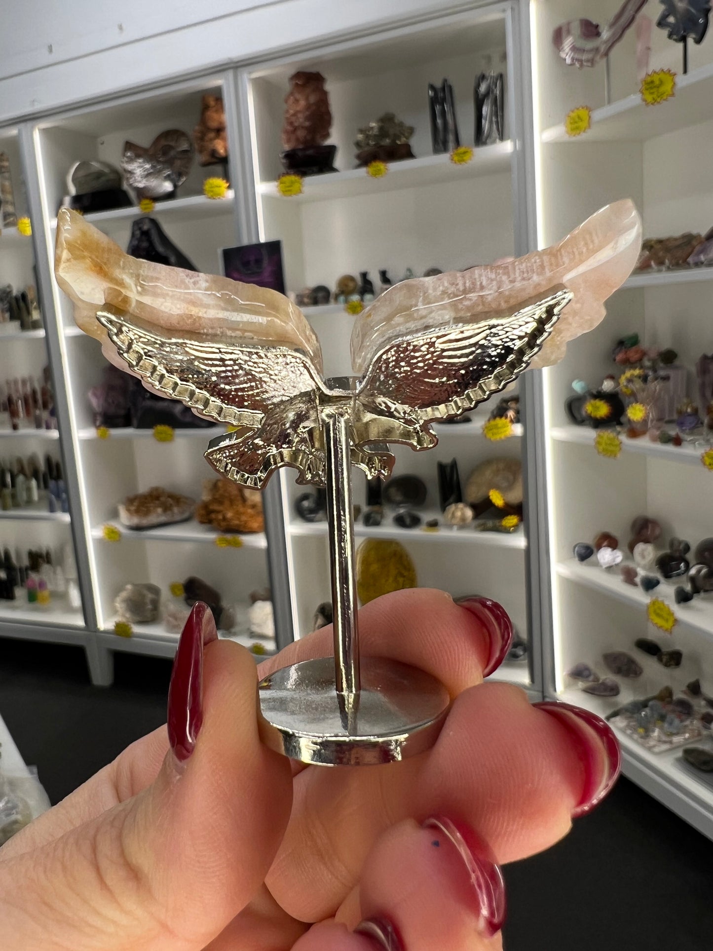 Flower Agate Eagle