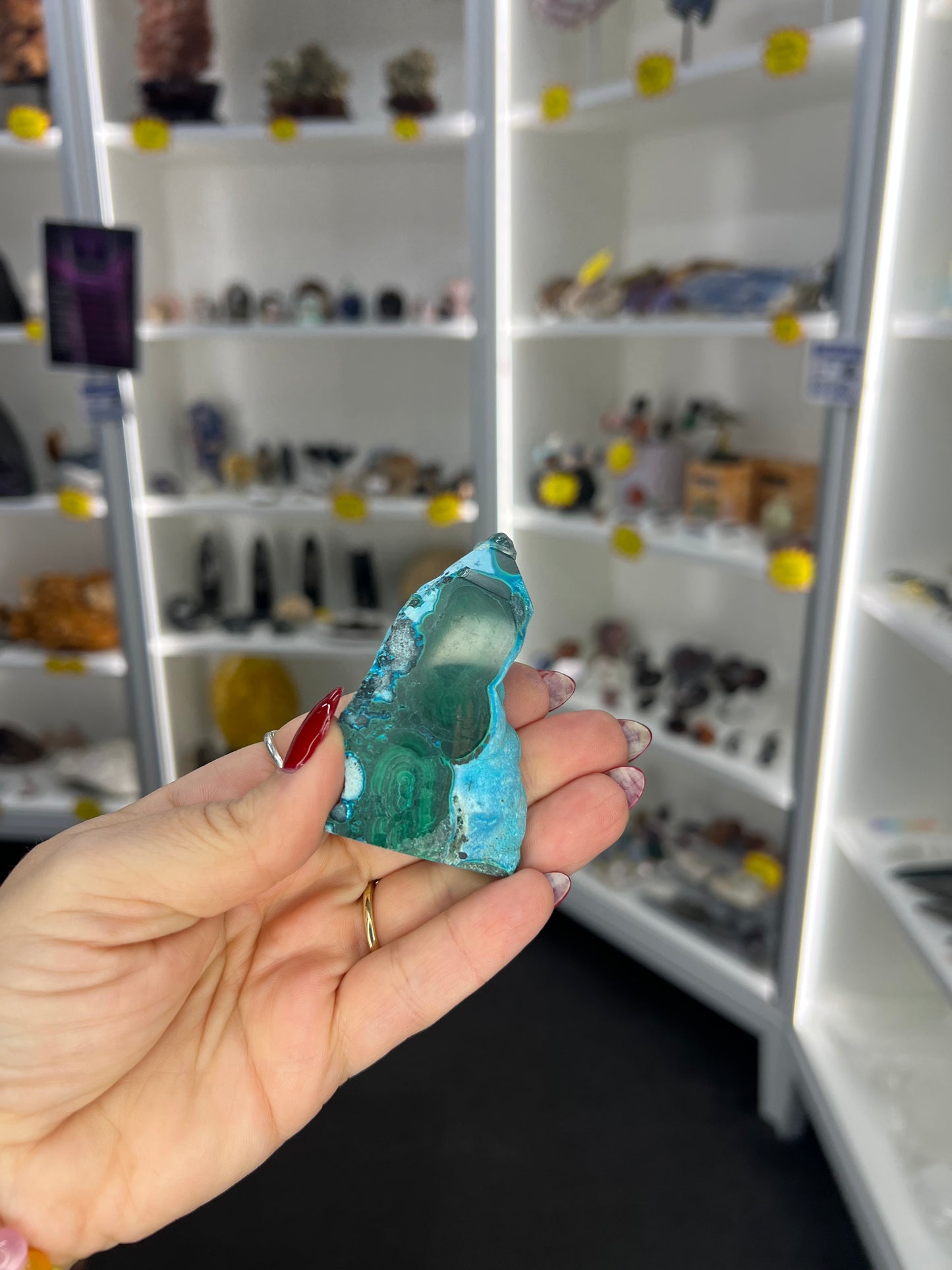 Malachite x Chrysocolla Point