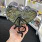 Amethyst Cluster Heart on Stand