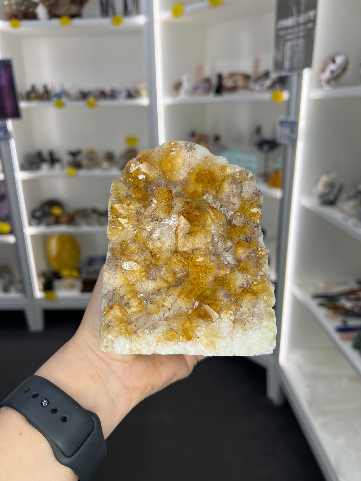 Citrine Cluster Specimen