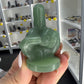 Green Aventurine Middle Finger