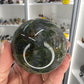 Moss Agate Sphere with Stand