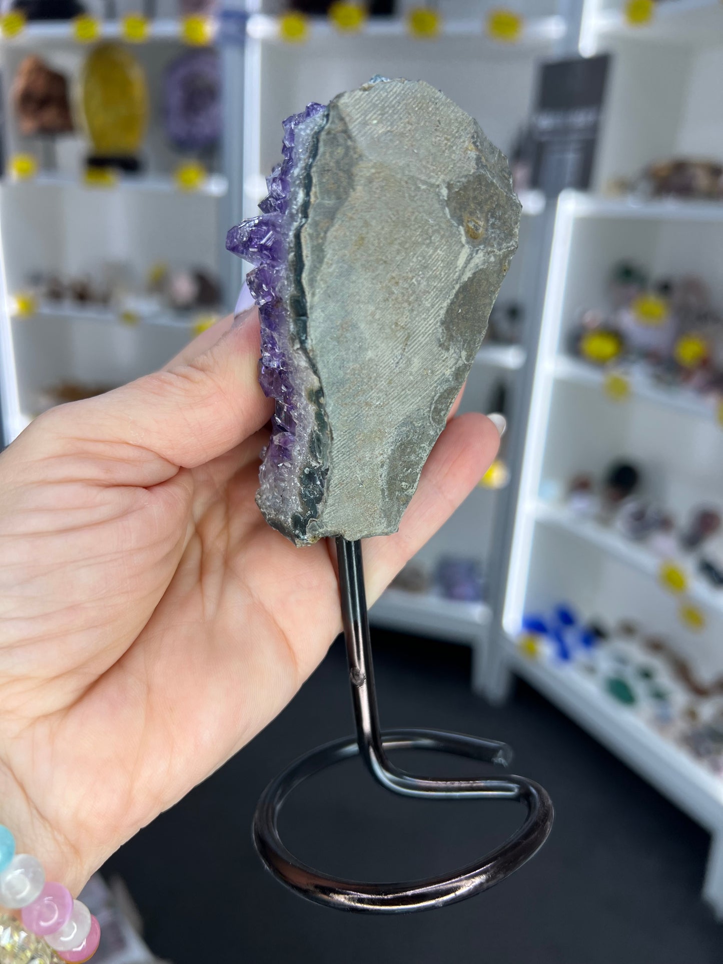 Amethyst Cluster on Stand