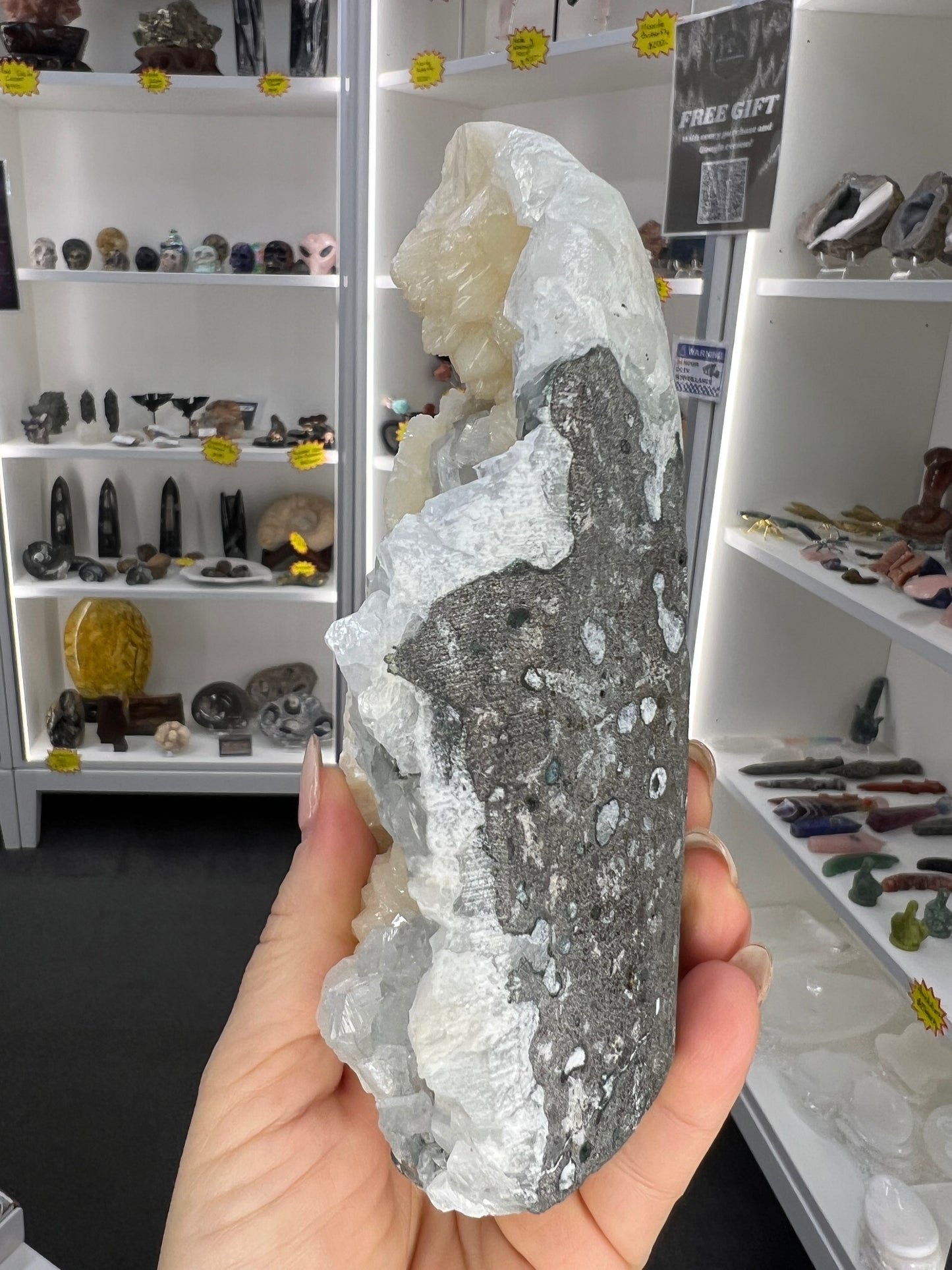 Apophyllite x Stilbite Specimen