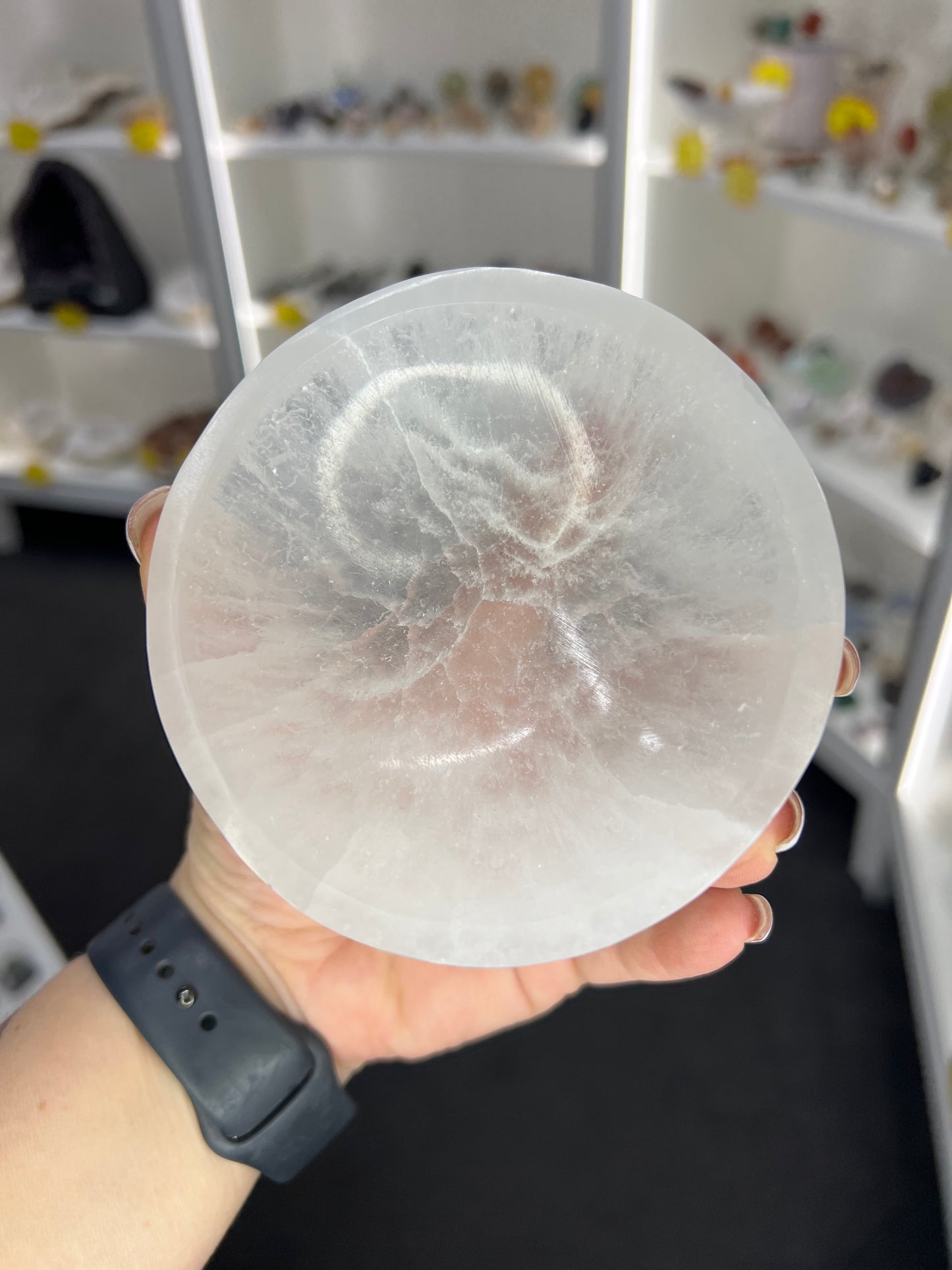 Selenite Bowl
