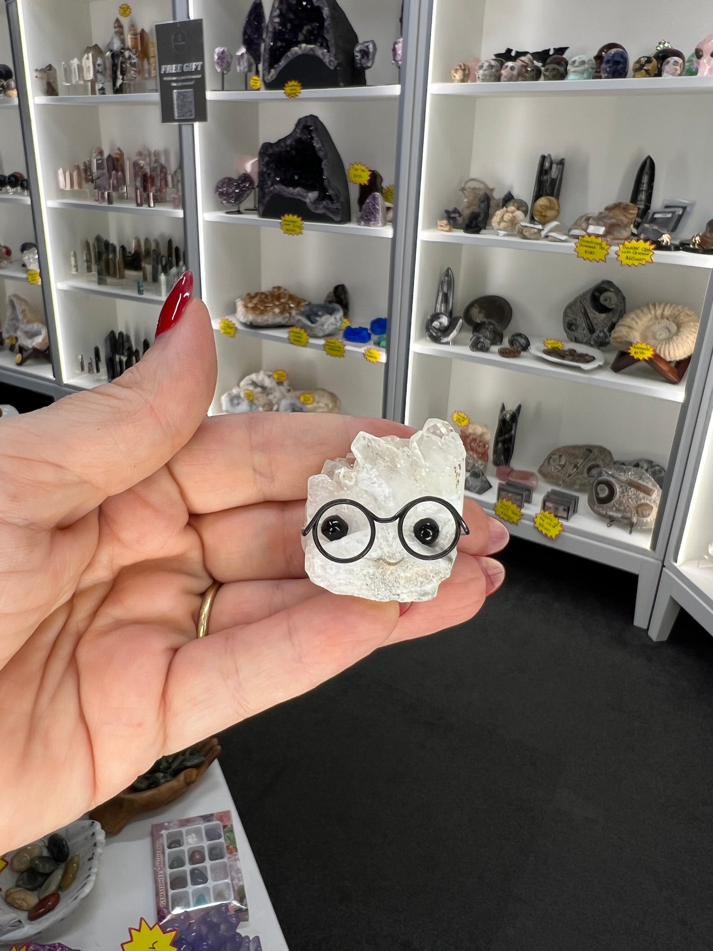 Clear Quartz Little Guy