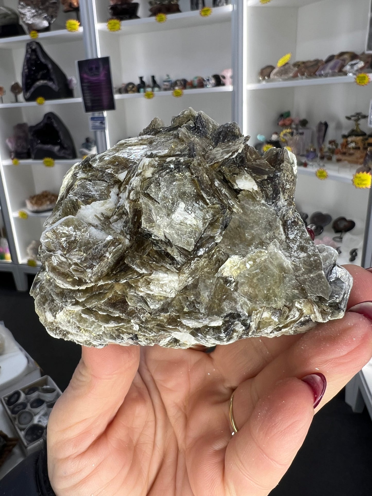 Golden Mica Specimen