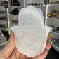 Selenite Hamsa Charging Plate