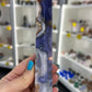 Blue Flower Agate Tower