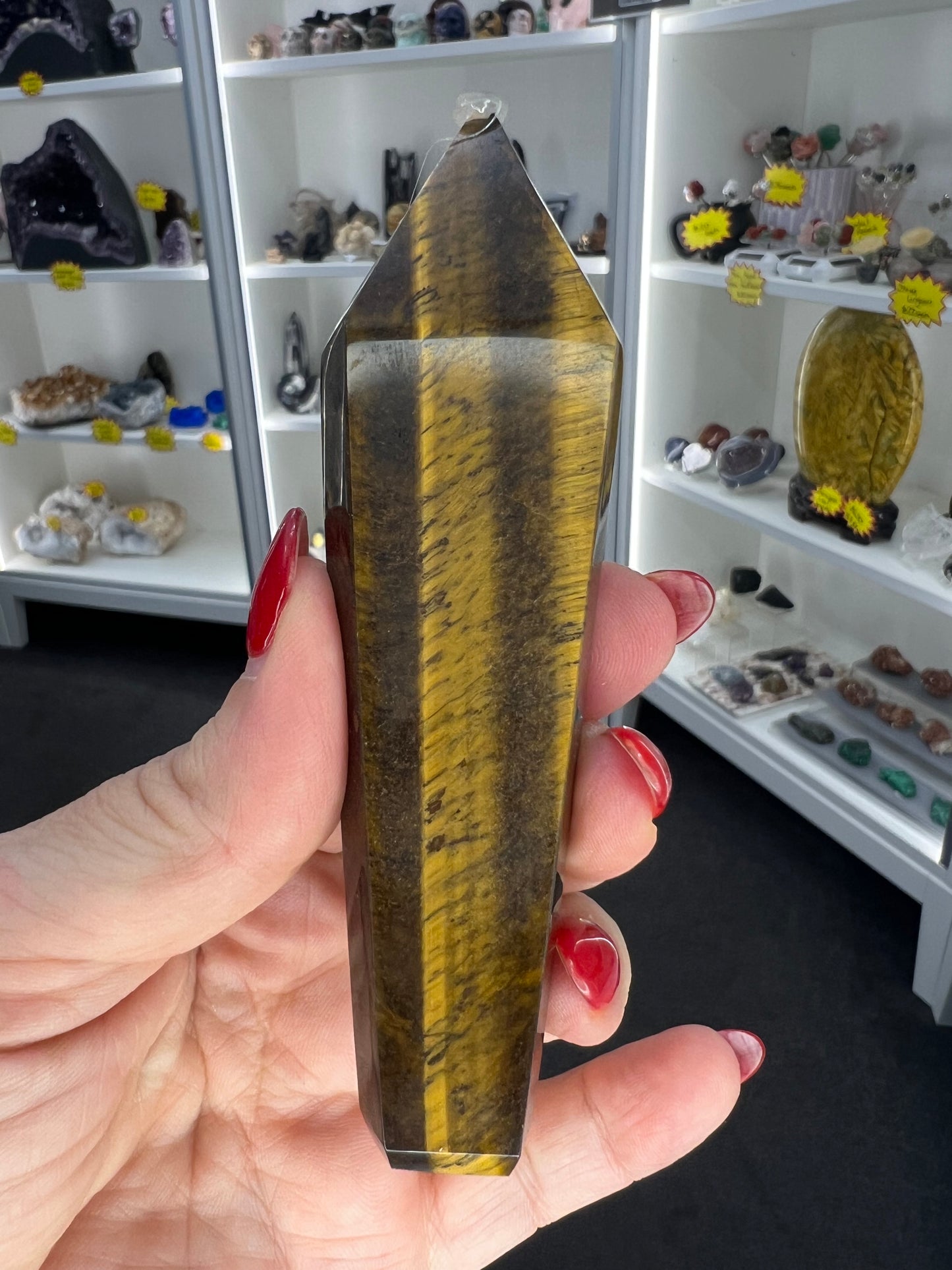 Tigers Eye Pipe