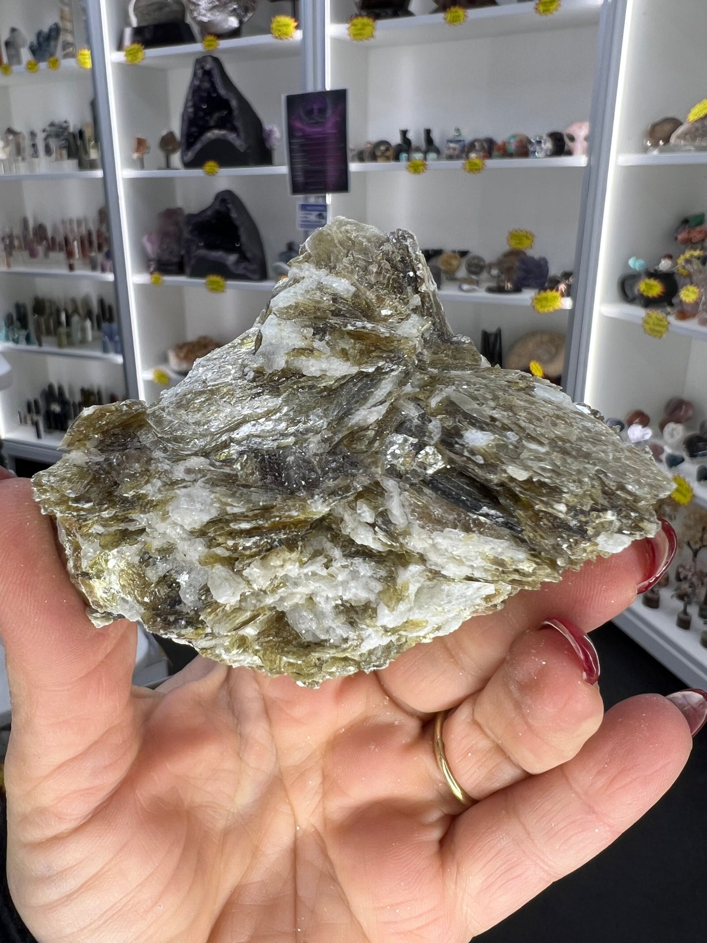 Golden Mica Specimen