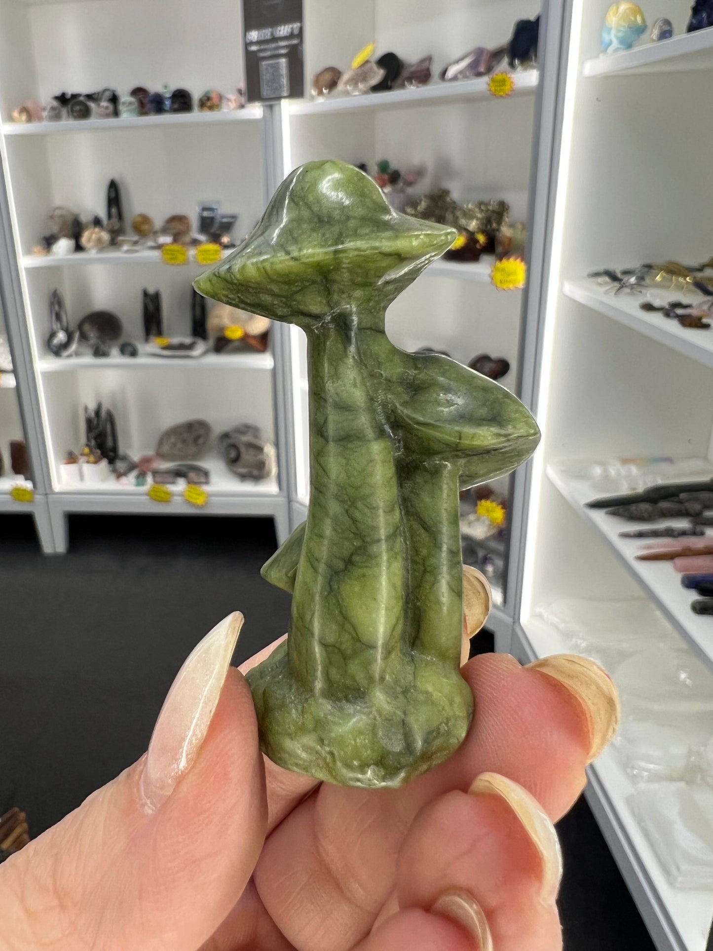 Green Jade Triple Mushroom