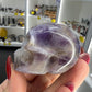 Chevron / Dream Amethyst Skull