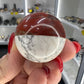 Red Jasper / Howlite Pokeball