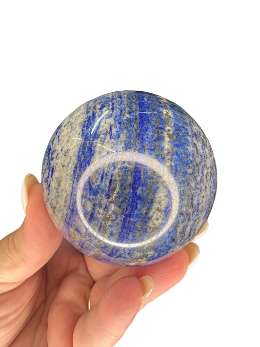 Lapis Lazuli Sphere with Stand