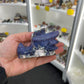 Blue Flower Agate Dragon Head