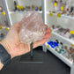 Rose Quartz Raw on Stand