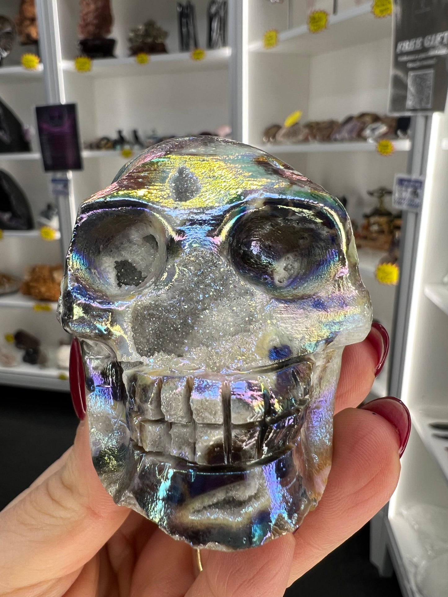 Aura Sphalerite Skull