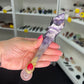 Chevron / Dream Amethyst with Rose Quartz Wand