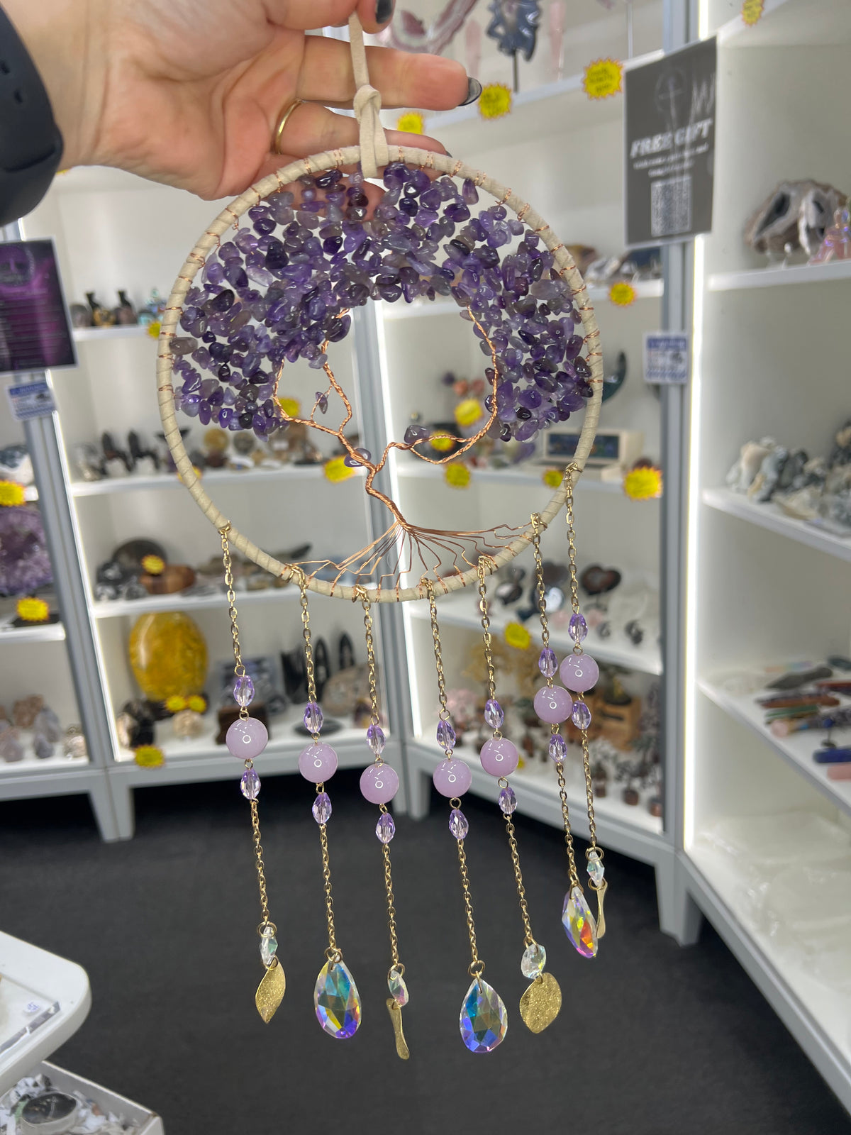Amethyst Suncatcher