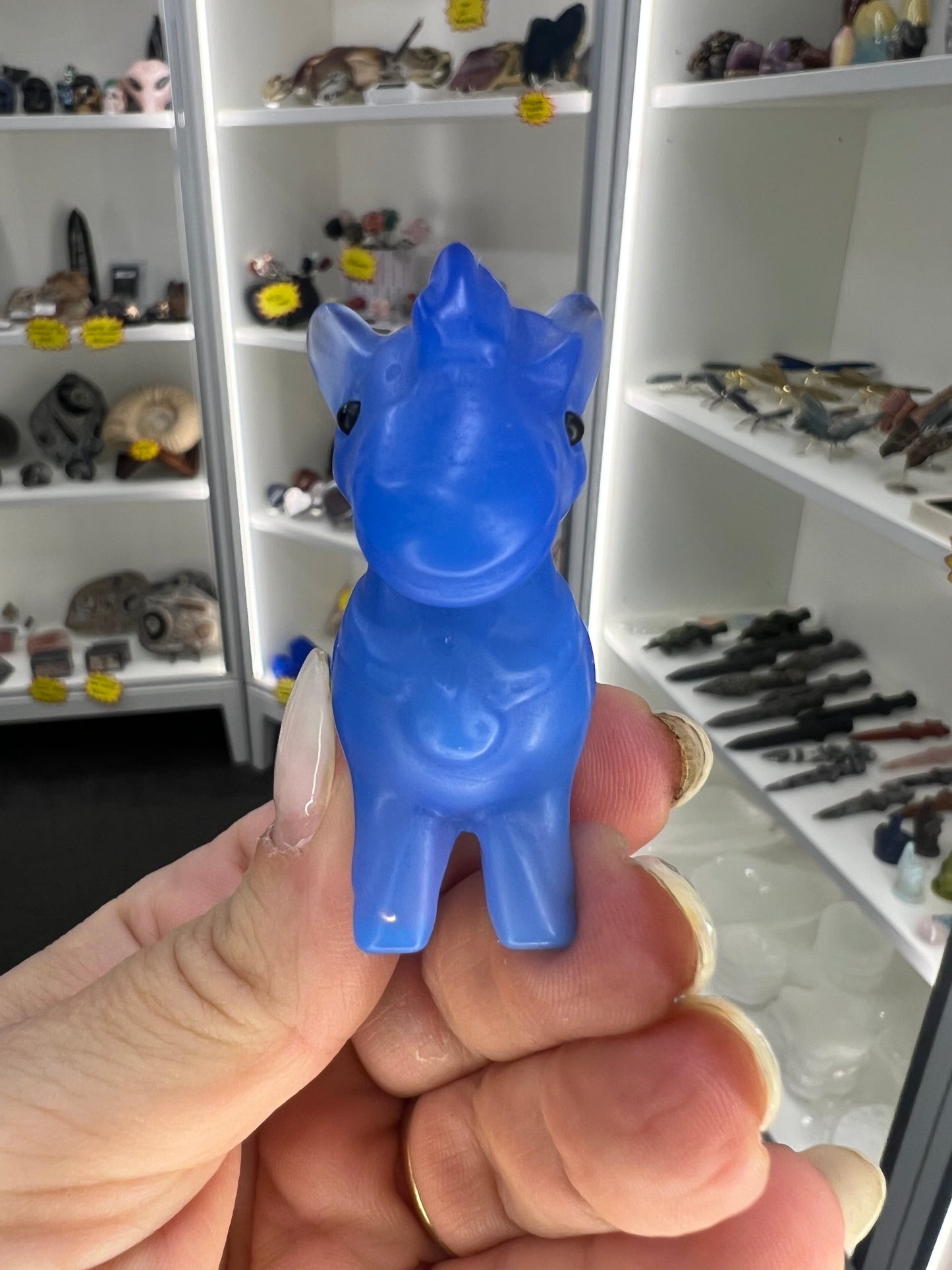 Blue Opalite Horse